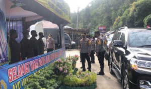 Rombongan Gabungan Bergerak Menuju ke Pos Pengamanan di Muaro Kalaban, Rabu (27/04/2022), (Foto: V24/AL)