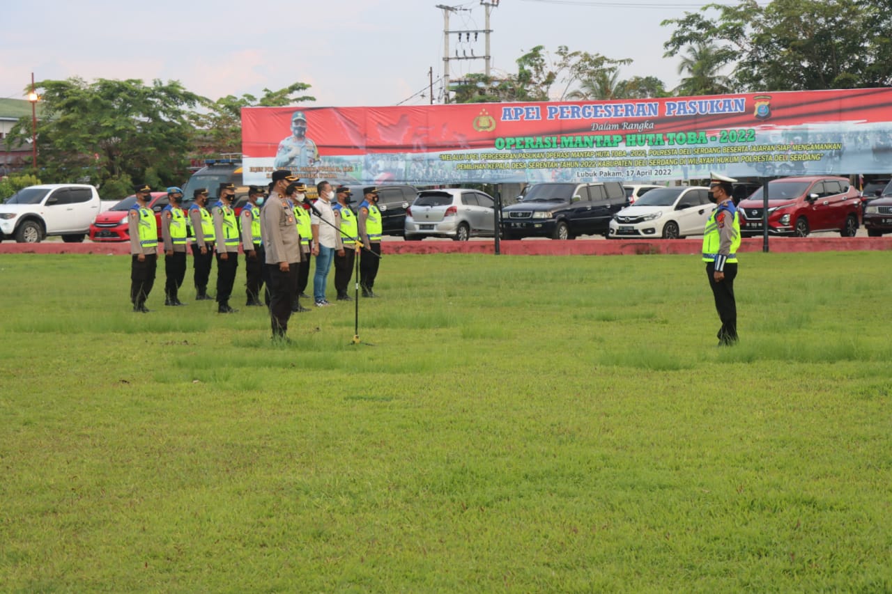 Pos Pengamanan (Pos Pam) Pos Pelayanan Terpadu (Pos Yan) dalam operasi ketupat , Kamis (28/04/2022), (Foto: V24/M.anwar)