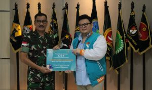 Pt. Topindo Solusi Komunika Akan Memberikan Bantuan Berupa Paket Sembako, Rabu (27/04/2022), (Foto: V24/Dedi)