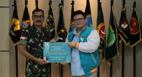 Pt. Topindo Solusi Komunika Akan Memberikan Bantuan Berupa Paket Sembako, Rabu (27/04/2022), (Foto: V24/Dedi)