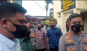 Valentino Alfa Tatareda usai mengundang komunitas motor dan dihadiri Walikota Medan, Rabu (27/04/2022), (Foto: V24/M.anwar)