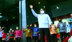 Kemenkumham kembali mengadakan program Mudik Bareng, Jumat (29/04/2022), (Foto: V24/AL)