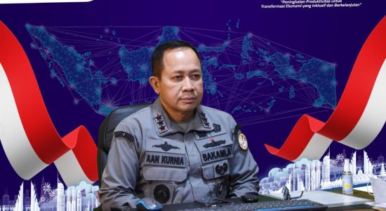 Kepala Bakamla RI Laksdya TNI Dr. Aan Kurnia , Kamis (28/04/2022), (Foto: V24/AL)