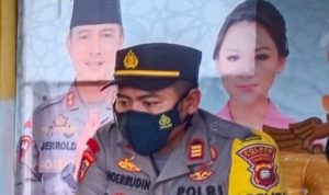 Kapolres Kubu Raya Akbp Jerrold H.Y Kumontoy, S.I.K., M.Si Bersama Rombongan Siap, Jumat (29/04/2022), (Foto: V24/Dedi)