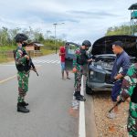 Satgas Pamtas RI-Malaysia Sektor Timur Meningkatkan Stabilitas Keamanan di Perbatasan., Sabtu (30/04/2022), (Foto: V24/AL)