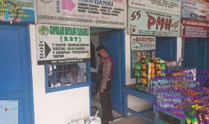 Polres Kota Deli Serdang Sedang Melakukan Patroli, Sabtu (30/04/2022), (Foto: V24/M.anwar)