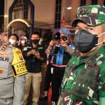 PJU TNI-Polri Malam Melakukan Patroli Pengamanan, Senin (02/05/2022), (Foto: V24/M.anwar)