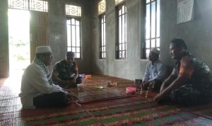 Kegiatan Anjangsana Tersebut Dilaksanakan di Kediaman Abu Idris, Selasa (03/05/2022), (Foto: V24/AL)