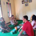 Kapten Inf Slamet Gunarto Memberikan Apresiasi Positif Terhadap Serda Wahyu, Rabu (04/05/2022), (Foto: V24/AL)