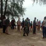 Anggota Koramil 04/Plk yang Dipimpin Oleh Serka Atis Setiana Mengungkapkan Pengamanan, Rabu (04/05/2022), (Foto: V24/AL)