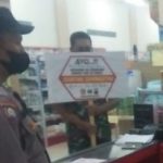 Pada operasi yustisi ini, petugas gabungan menjaring sejumlah pelanggar protokol kesehatan, Rabu (04/05/2022), (Foto: V24/Rudi)