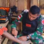 Beberapa Hari ini Masyarakat di Kp. Ubrub Banyak yang Membutuhkan Pelayanan Kesehatan, Rabu (04/05/2022), (Foto: V24/AL)