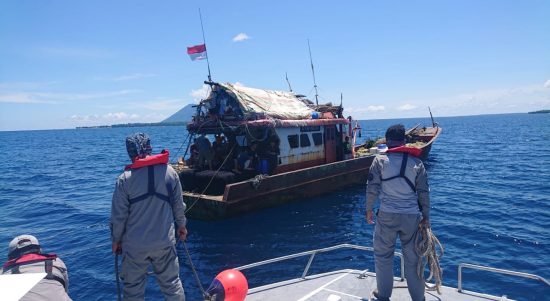 Bakamla RI Zona Tengah siaga penuh untuk melaksanakan patroli keamanan , Selasa (03/05/2022), (Foto: V24/AL)