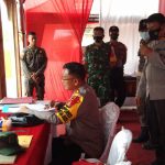 AKP Try Widyanto Fauzal, SIK.M.Si Memantau Situasi Arus Mudik, Rabu (04/05/2022), (Foto: V24/AL)