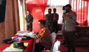 AKP Try Widyanto Fauzal, SIK.M.Si Memantau Situasi Arus Mudik, Rabu (04/05/2022), (Foto: V24/AL)