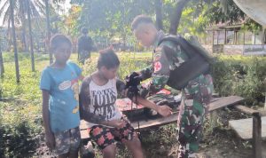 Selain Pelayanan Kesehatan, Kegiatan ini Dijadikan Sebagai Ajang untuk Menjalin Silaturahmi, Jumat (06/05/2022), (Foto: V24/AL)