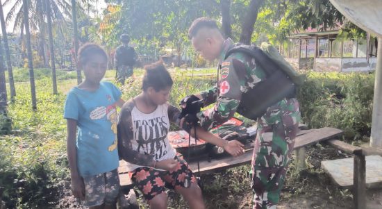 Selain Pelayanan Kesehatan, Kegiatan ini Dijadikan Sebagai Ajang untuk Menjalin Silaturahmi, Jumat (06/05/2022), (Foto: V24/AL)