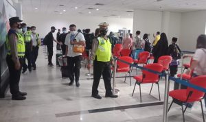 Personil Gabungan OPS Ketupat Toba yang Siap Sedia Di, Selasa (03/05/2022), (Foto: V24/M.anwar)