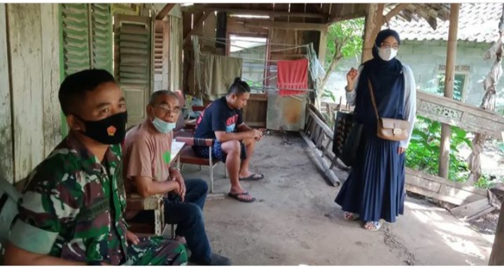 Babinsa Harus Selalu Menyampaikan Pesan Kepada Warga Masyarakat untuk Menjaga Keamanan, Sabtu (07/05/2022), (V24/Rudi)