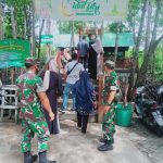 Kehadiran Babinsa di Kawasan Obyek Wisata Bertujuan untuk Menciptakan Situasi Kondusif, Minggu (08/05/2022), (Foto: V24/AL)