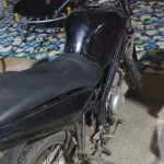 Barang Bukti (BB) Satu Unit Bak Becak dan Satu SPM Yamaha Vixion, Sabtu (07/05/2022), (Foto: V24/AL)