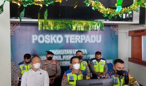 Operasi Ketupat Toba 2022 yang Bertempat di Pos Bandara Internasional Kualanamu, Senin (09/05/2022), (Foto: V24/M.anwar)