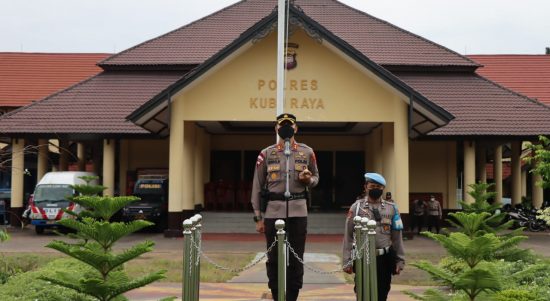 Kapolres Kubu Raya, AKBP Jerrold HY Komuntoy, S.I.K, M.Si , Senin (09/05/2022), (Foto: V24/Dedi)