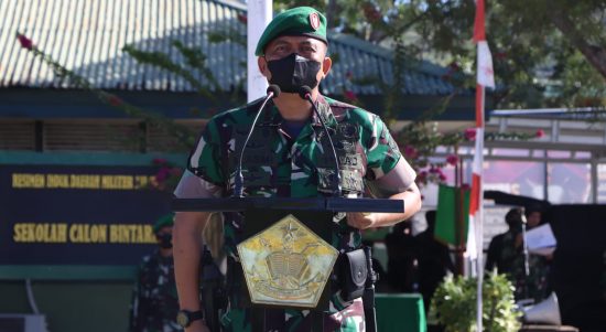 Danrindam XII/Tpr, Kolonel Inf Maychel Asmi, P.S.C., S.E., M.Han., Rabu (11/05/2022), (Foto: V24/AL)