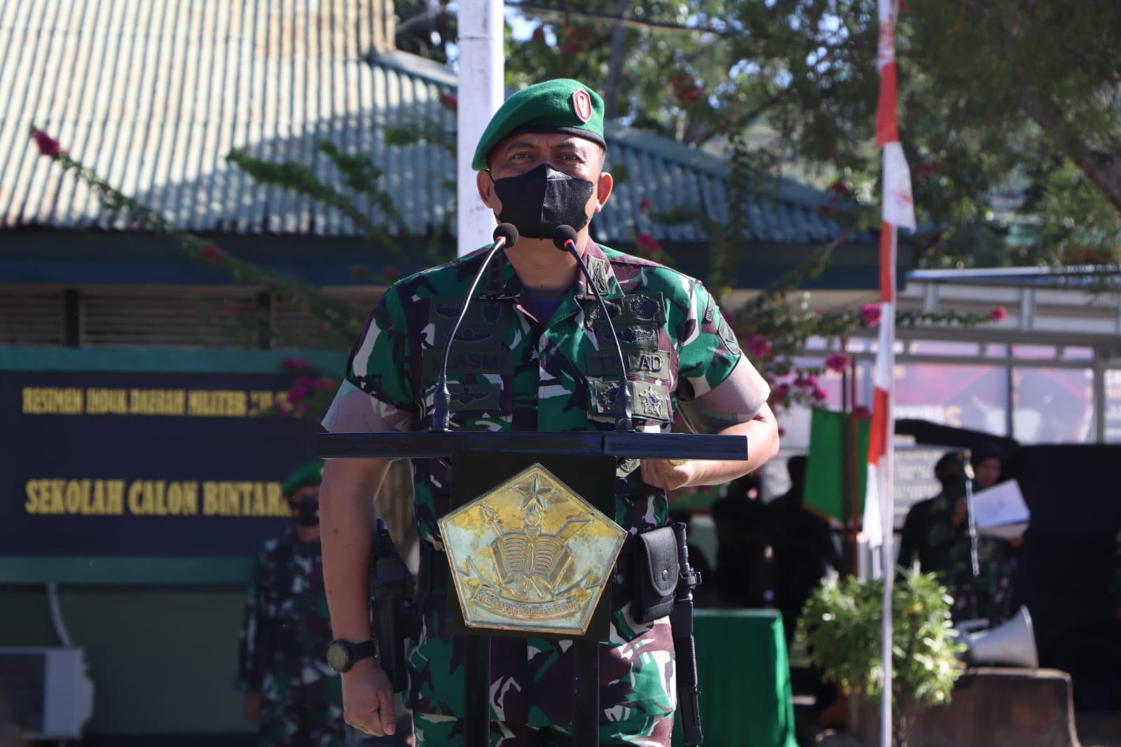 Danrindam XII/Tpr, Kolonel Inf Maychel Asmi, P.S.C., S.E., M.Han., Rabu (11/05/2022), (Foto: V24/AL)