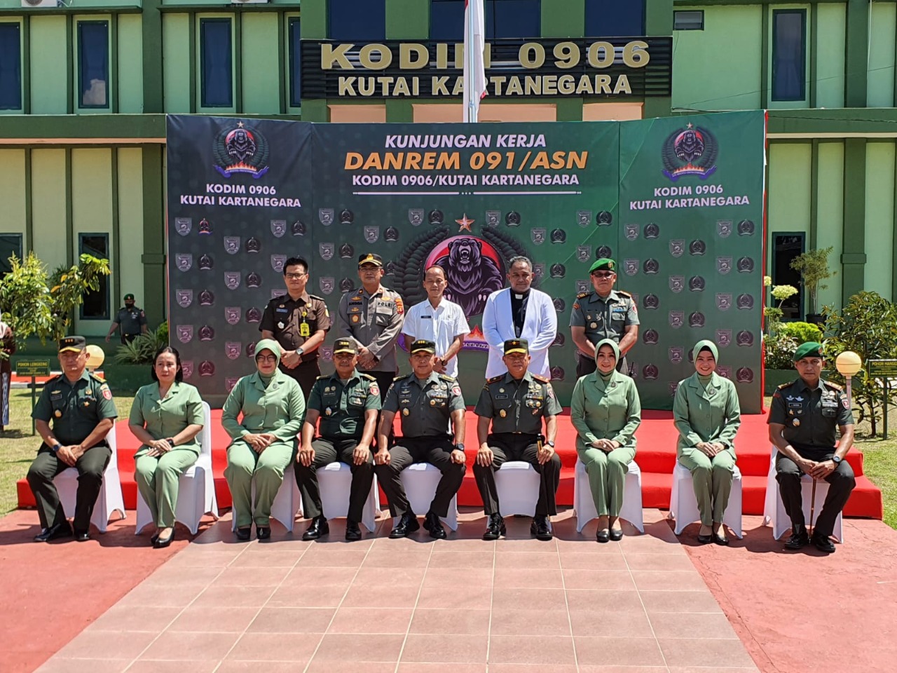 Kompol Angga Indarta Menghadiri Rangkaian Kunjungan Kerja, Rabu (11/05/2022), (Foto: V24/AL)