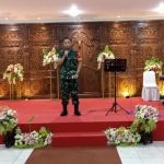 Kodim 0735/Surakarta Monitoring Atau Memantau Kegiatan yang Bertempat di Sarila Hotel, Jumat (13/05/2022), (Foto: V24/AL)