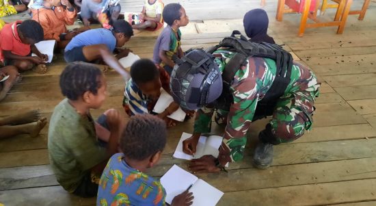 Kolonel Inf Arie Tri Hedhianto Mengaktifkan Kembali Proses Belajar Mengajar, Kamis (12/05/2022), (Foto: V24/AL)