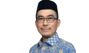 Runtuhnya atap Bangunan Baru Dua lantai SDN Mekarsari 05, Desa Mekarsari, Senin (16/05/2022), (Foto: V24/AL)
