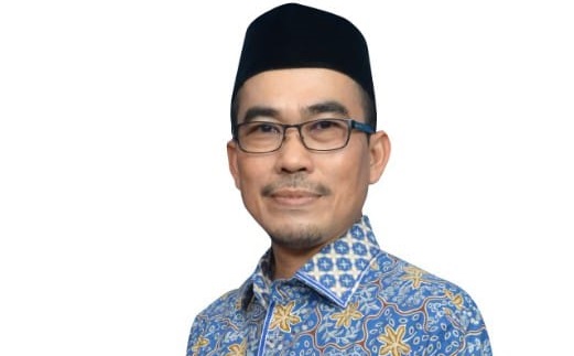 Runtuhnya atap Bangunan Baru Dua lantai SDN Mekarsari 05, Desa Mekarsari, Senin (16/05/2022), (Foto: V24/AL)