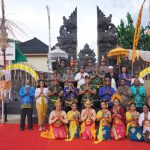 Letjen TNI I Nyoman Cantiasa, S.E., M.Tr.(Han)., Resmikan Pura Ksatria Shanti Bhuana, Minggu (15/05/2022), (Foto: V24/AL)