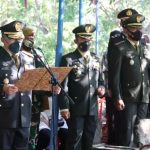 Pemakaman Militer Almarhum Mayjen TNI (Purn) Ahmad Supriyadi, Minggu (15/05/2022), (Foto: V24/AL)