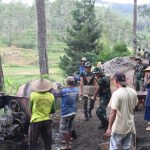 Pembangunan Infrastruktur Meliputi Pembangunan Jembatan dan Peningkatan Kondisi Jalan , Senin (16/05/2022), (Foto: V24/AL)