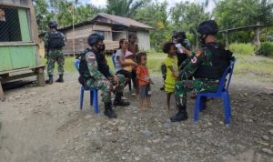 Kegiatan Tersebut Bertujuan untuk Lebih Peduli Terhadap Warga Papua di Perbatasan, Selasa (17/05/2022), (Foto: V24/AL)