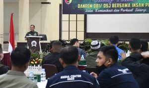 Kegiatan ini Bertempat di Aula Jenderal Sudirman Makorem, Jl. Pahlawan No. 50 Kota Madiun, Rabu (18/05/2022), (Foto: V24/AL)
