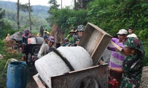 Kapenrem 081/DSJ Mayor Arm Nurwahyu Sujatmiko Berharap Akan Memberikan Manfaat Besar, Rabu (18/05/2022), (Foto: V24/AL)