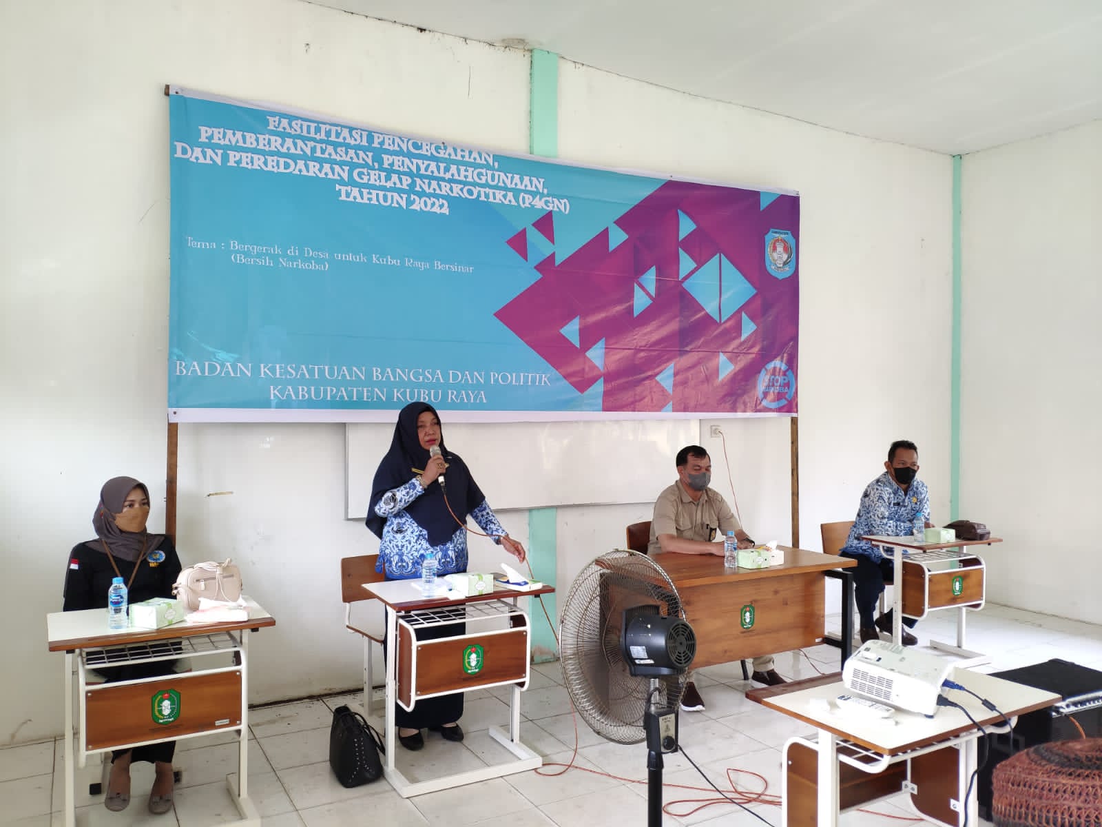 Kegiatan Fasilitasi Pencegahan Penyalahgunaan Narkoba dan Peredaran Gelap Narkotika, Selasa (17/05/2022), (Foto: V24/Dedi)