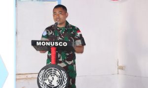 Dansatgas Kizi TNI XX-S Monusco Letkol Czi Bambang Santoso., Selasa (17/05/2022), (Foto: V24/AL)