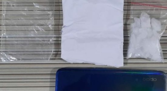 Barang Bukti 1 (Satu) Poket Narkotika Jenis Sabu dengan Berat Kotor 20,25 Gr , Rabu (18/05/2022), (Foto: V24/AL)