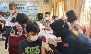 Vaksinasi Serentak ini Berlangsung Selama Empat Hari, Kamis (19/05/2022), (Foto: V24/AL)
