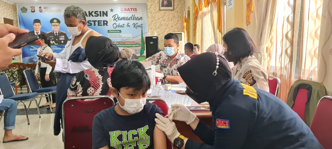 Vaksinasi Serentak ini Berlangsung Selama Empat Hari, Kamis (19/05/2022), (Foto: V24/AL)
