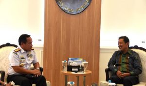 Sakti Wahyu Trenggono Membahas Situasi Keamanan Laut, Kamis (19/05/2022), (Foto: V24/AL)