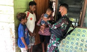 Wadanpos Yetti Serda Rendi beserta 10 orang melaksanakan anjangsana, Jumat (20/05/2022), (Foto: V24/AL)