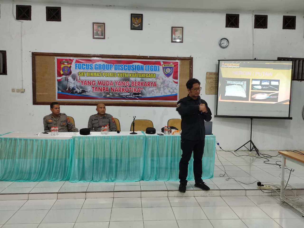 Kegiatan FGD Bertempat di Aula Pertemuan Bpu Tenggarong Seberang, Kamis (19/05/2022), (Foto: V24/AL)