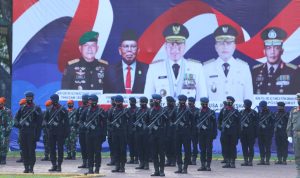 Upacara Tersebut Dipimpin Langsung Gubernur Sumut Edy Rahmayadi, Jumat (20/05/2022), (Foto: V24/M.anwar)