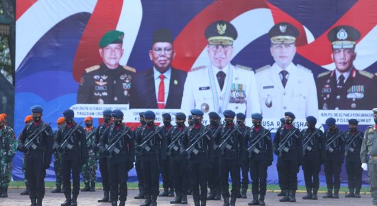 Upacara Tersebut Dipimpin Langsung Gubernur Sumut Edy Rahmayadi, Jumat (20/05/2022), (Foto: V24/M.anwar)